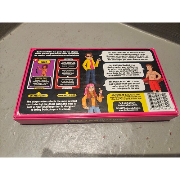 Bedroom Battle Card Game - Picture 2 of 2